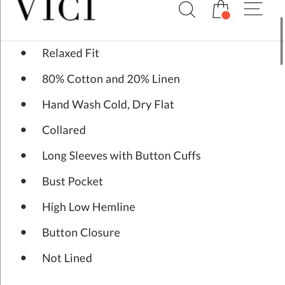 Rust plaid button down - Picture 3 of 9